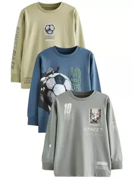 Лонгслив Next Shirt, разноцветный