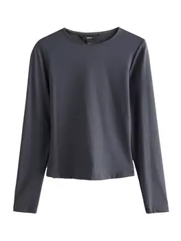 Лонгслив Next Shirt, серый