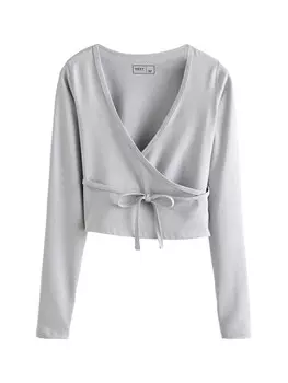 Лонгслив Next Shirt, серый