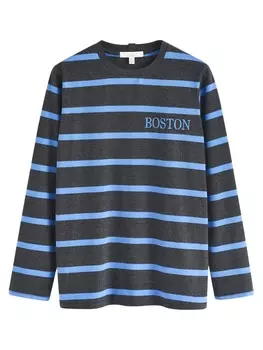 Лонгслив Next Shirt, синий