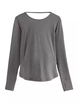 Лонгслив Next Shirt, темно-серый