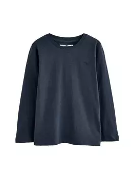 Лонгслив Next Shirt, темно-синий