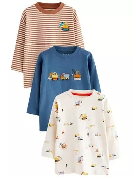 Лонгслив Next Shirt Transport, разноцветный