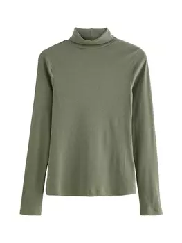 Лонгслив Next Shirt, зеленый