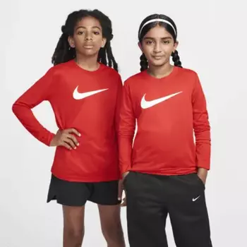 Лонгслив Nike Legend, красный