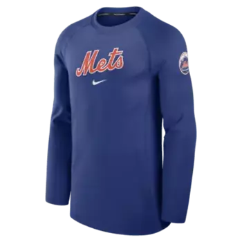 Лонгслив Nike New York Mets Authentic Collection Game Time, цвет Royal