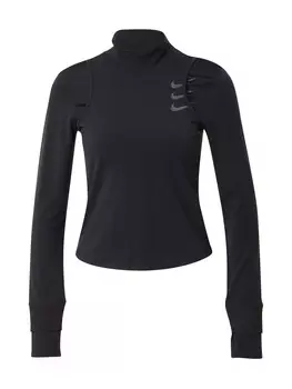Лонгслив NIKE Performance Shirt Run Devision, черный