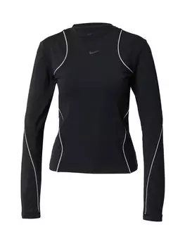 Лонгслив NIKE Performance Shirt Running Division, черный