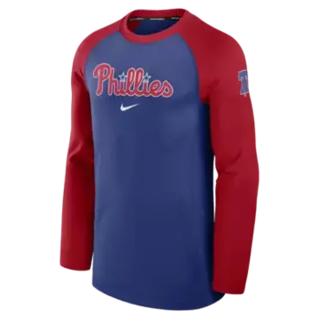 Лонгслив Nike Philadelphia Phillies Authentic Collection Game Time, цвет Royal