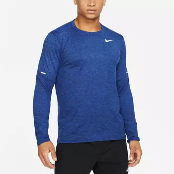Лонгслив Nike Reflective Logo Training Sports Running, синий