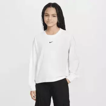 Лонгслив Nike Sportswear Essential, белый
