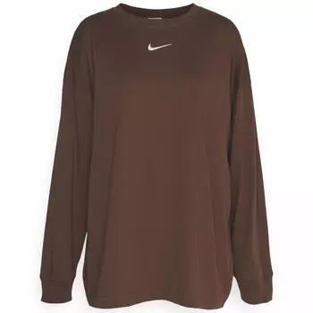 Лонгслив Nike Sportswear, коричневый