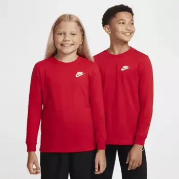 Лонгслив Nike Sportswear, красный