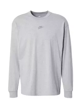 Лонгслив Nike Sportswear Shirt Premium Essentials, светло-серый