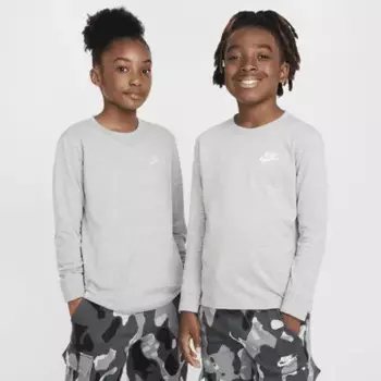 Лонгслив Nike Sportswear, темно-серый