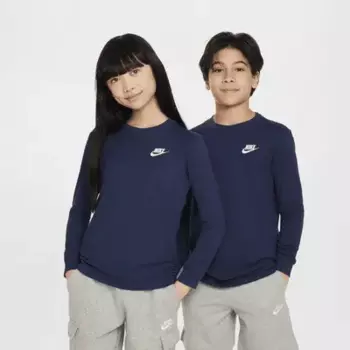Лонгслив Nike Sportswear, темно-синий