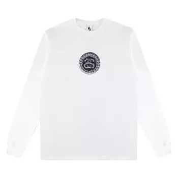 Лонгслив Nike x Stussy SS Link Long-Sleeve Tee 'Summit White', белый