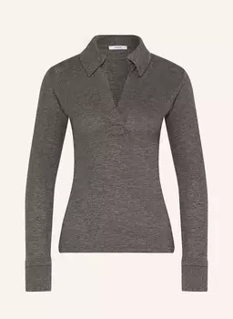 Лонгслив никси REISS, серый