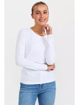 Лонгслив NMPH Nukazumi, белый