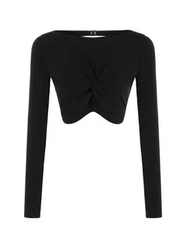 Лонгслив Nocturne, черный