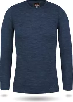 Лонгслив Normani Outdoor Sports Damen Merino Langarm Shirt Mandurah, темно синий