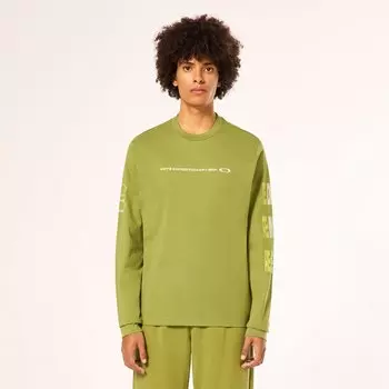 Лонгслив Oakley Re-Mantra, зеленый
