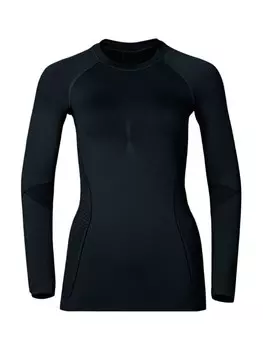 Лонгслив Odlo Shirt Shirt l/s crew neck EVOLUTIO, черный