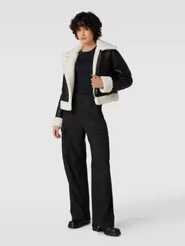 Лонгслив однотонного дизайна Montego, черный