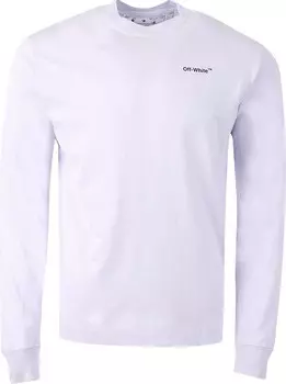 Лонгслив Off-White Caravaggio Arrow Skate Long-Sleeve Tee 'Dusty Lilac/Black', фиолетовый