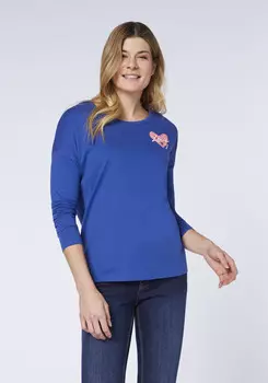 Лонгслив Oklahoma Jeans, синий