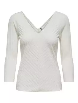 Лонгслив ONLY, белый