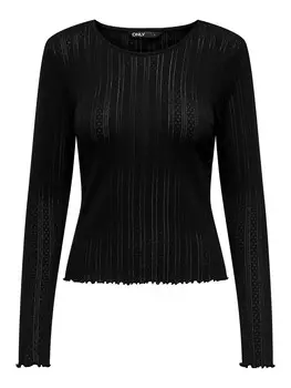 Лонгслив Only CARLOTTA, черный