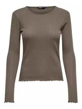 Лонгслив Only CARLOTTA, мокка