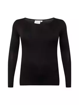 Лонгслив Only Carmakoma LONNY, черный