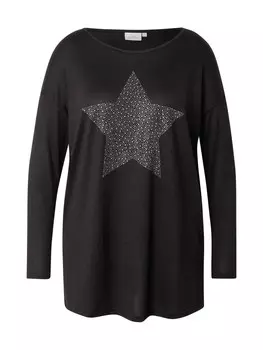 Лонгслив ONLY Carmakoma Shirt CARMalba, черный