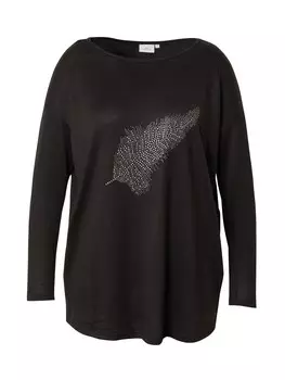 Лонгслив ONLY Carmakoma Shirt CARMALBA, черный