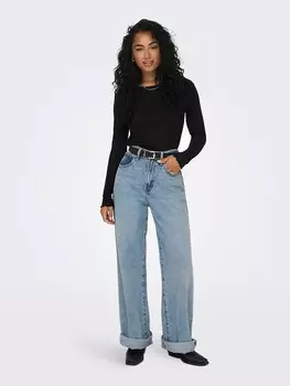 Лонгслив ONLY, черный