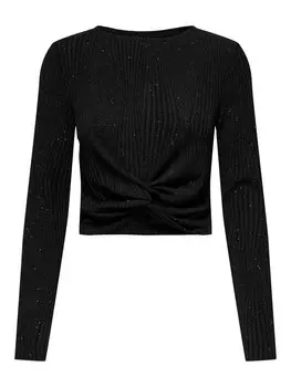 Лонгслив Only KETTY, черный