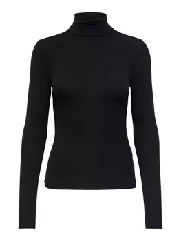 Лонгслив ONLY Shirt, черный