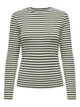 Лонгслив ONLY Shirt ONLAIDA, оливковый