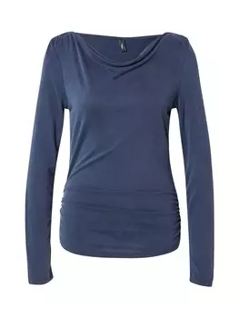 Лонгслив ONLY Shirt ONLHANNAH, темно-синий