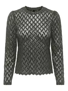 Лонгслив ONLY Shirt ONLREMI, серый