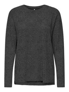 Лонгслив ONLY Shirt, темно-серый