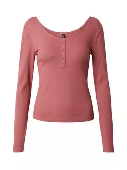 Лонгслив Only SIMPLE LIFE, бордо