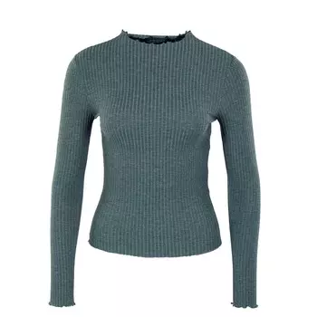 Лонгслив ONLY, зеленый