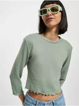 Лонгслив ONLY, зеленый