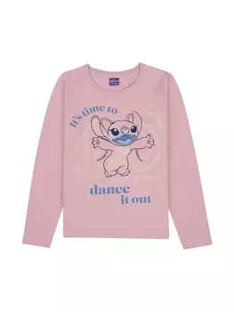 Лонгслив ONOMATO! Langarmshirt Stitch Angel Longsleeve, розовый