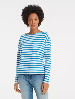 Лонгслив OPUS Santio, синий