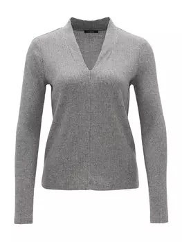 Лонгслив OPUS Shirt Somoko, серый