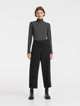 Лонгслив OPUS Sibyla, черный